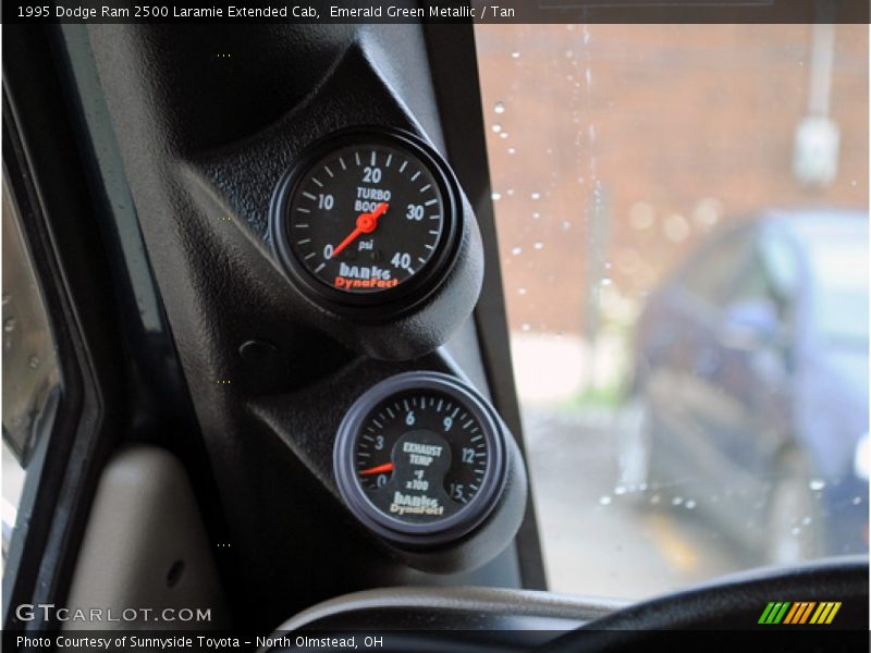 Emerald Green Metallic / Tan 1995 Dodge Ram 2500 Laramie Extended Cab