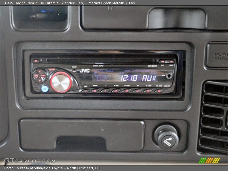 Emerald Green Metallic / Tan 1995 Dodge Ram 2500 Laramie Extended Cab