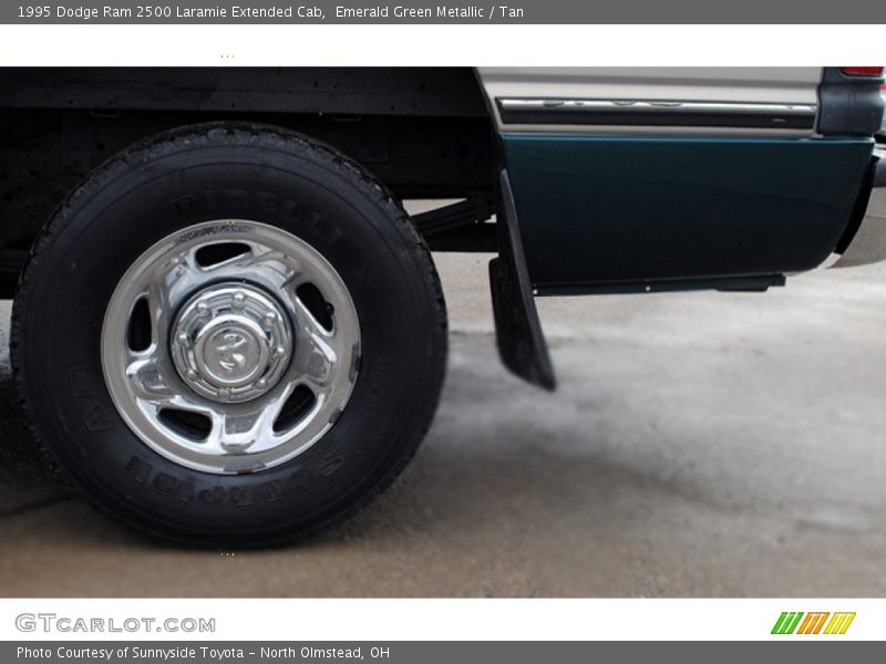 Emerald Green Metallic / Tan 1995 Dodge Ram 2500 Laramie Extended Cab