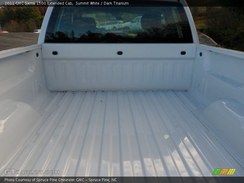 Summit White / Dark Titanium 2011 GMC Sierra 1500 Extended Cab