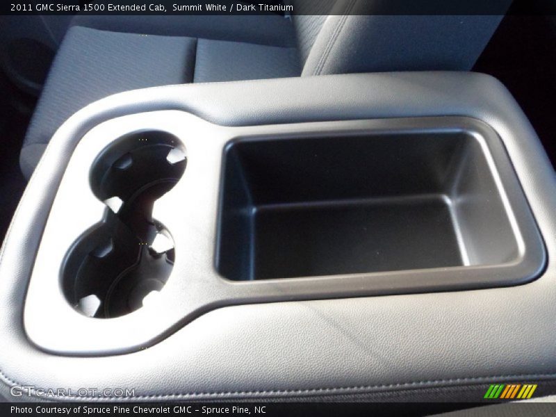 Summit White / Dark Titanium 2011 GMC Sierra 1500 Extended Cab