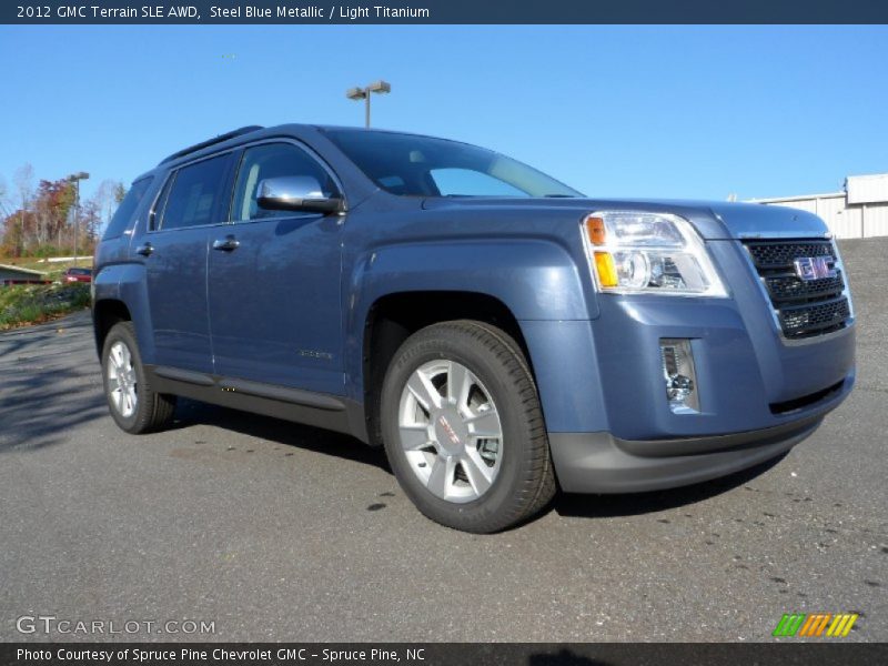 Front 3/4 View of 2012 Terrain SLE AWD