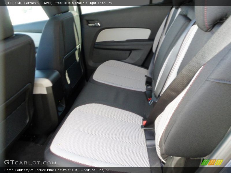Steel Blue Metallic / Light Titanium 2012 GMC Terrain SLE AWD