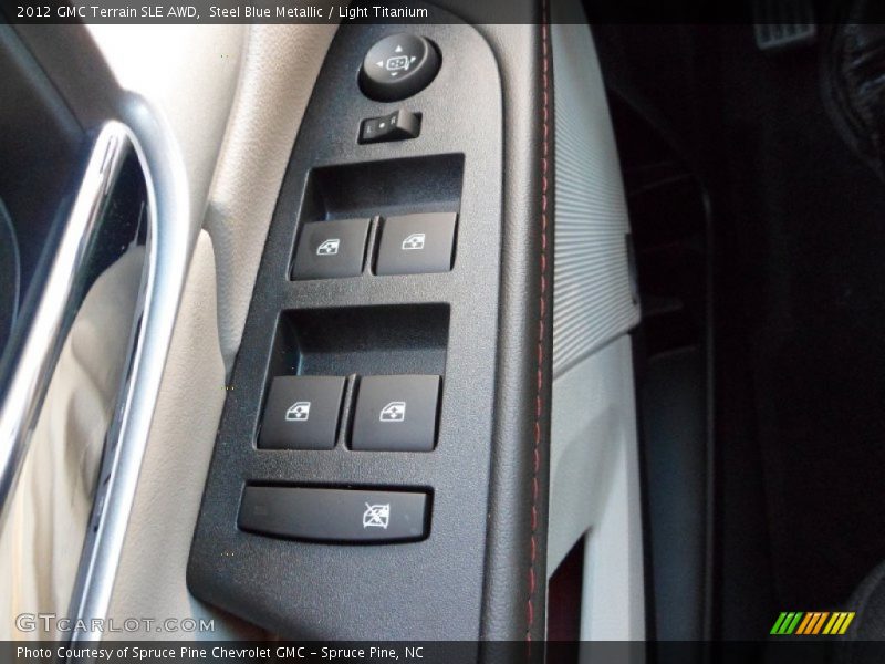 Steel Blue Metallic / Light Titanium 2012 GMC Terrain SLE AWD