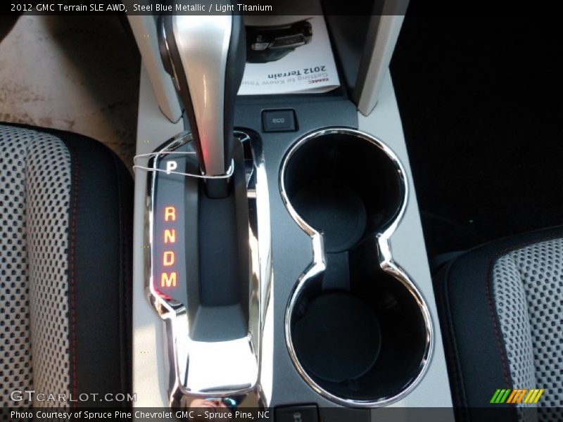 Steel Blue Metallic / Light Titanium 2012 GMC Terrain SLE AWD