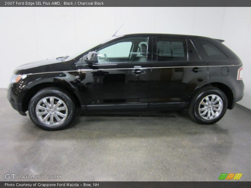 Black / Charcoal Black 2007 Ford Edge SEL Plus AWD