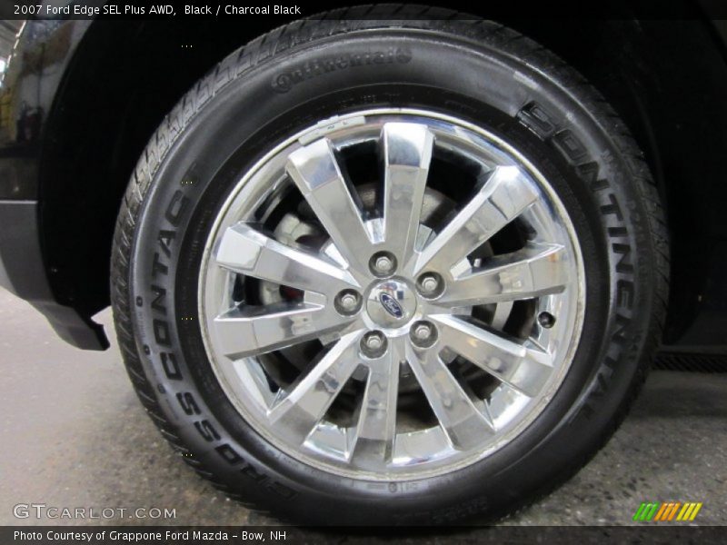 Black / Charcoal Black 2007 Ford Edge SEL Plus AWD