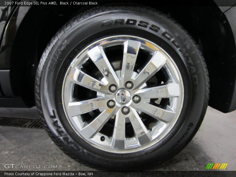 Black / Charcoal Black 2007 Ford Edge SEL Plus AWD