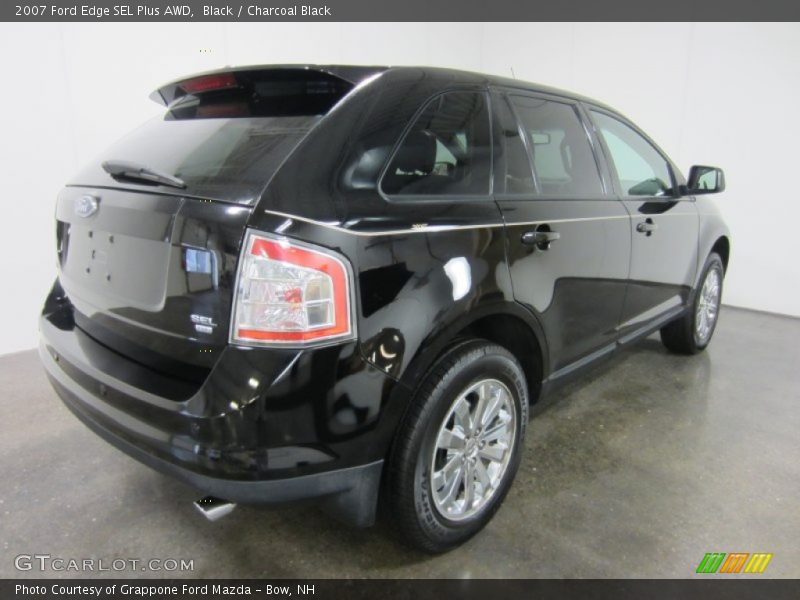 Black / Charcoal Black 2007 Ford Edge SEL Plus AWD