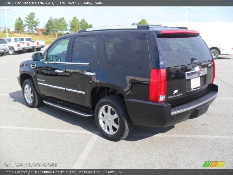 Black Raven / Ebony/Ebony 2007 Cadillac Escalade AWD