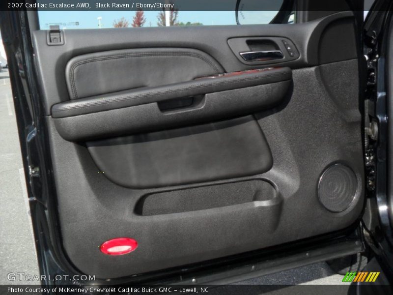 Black Raven / Ebony/Ebony 2007 Cadillac Escalade AWD