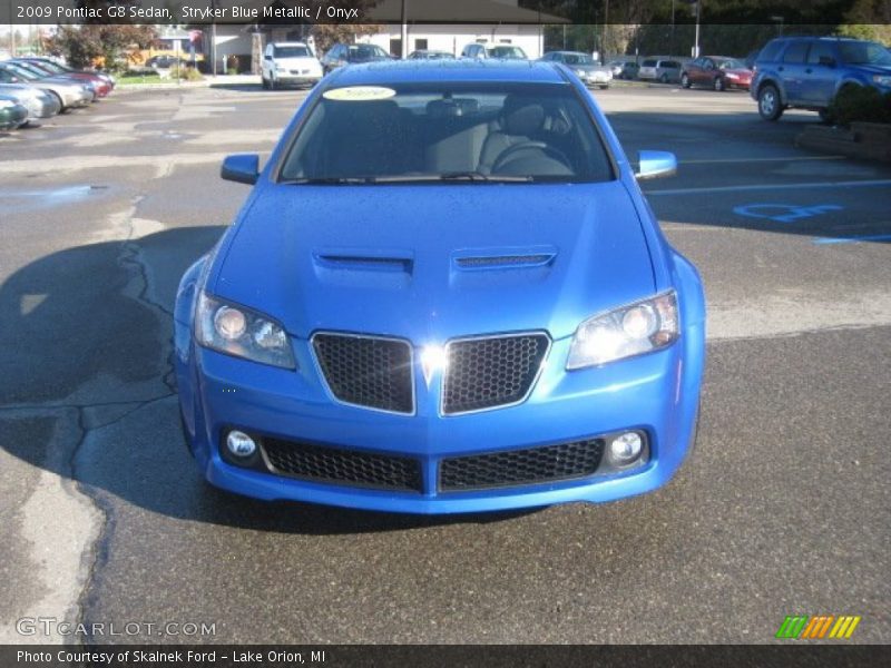 Stryker Blue Metallic / Onyx 2009 Pontiac G8 Sedan