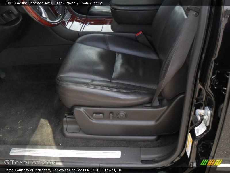 Black Raven / Ebony/Ebony 2007 Cadillac Escalade AWD