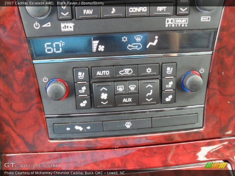 Black Raven / Ebony/Ebony 2007 Cadillac Escalade AWD