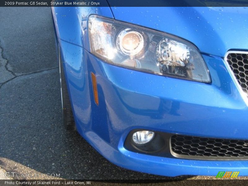 Stryker Blue Metallic / Onyx 2009 Pontiac G8 Sedan