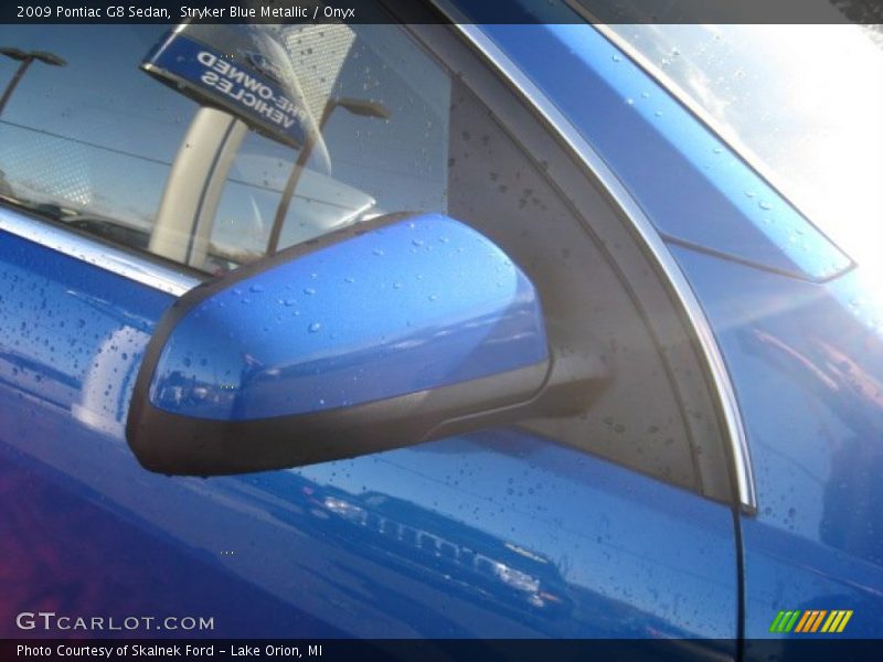 Stryker Blue Metallic / Onyx 2009 Pontiac G8 Sedan