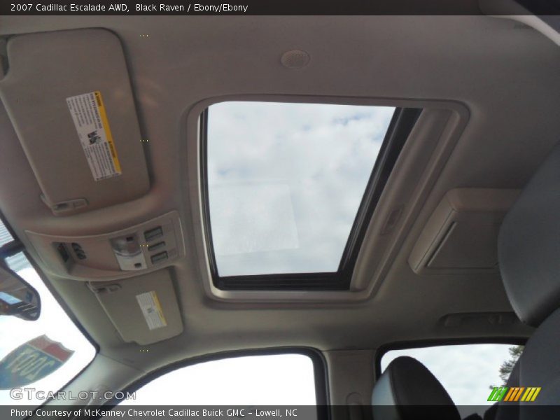 Black Raven / Ebony/Ebony 2007 Cadillac Escalade AWD