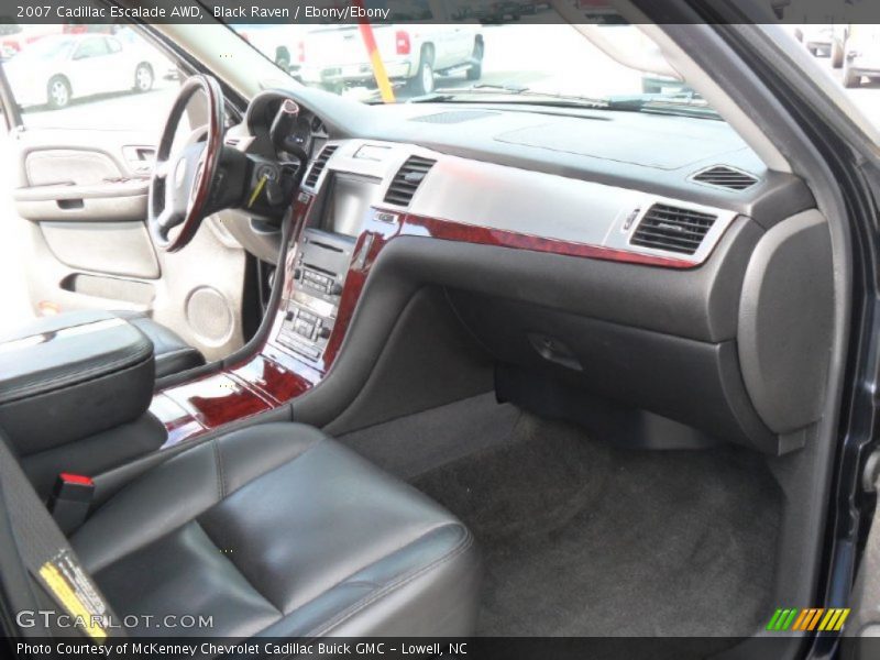 Black Raven / Ebony/Ebony 2007 Cadillac Escalade AWD