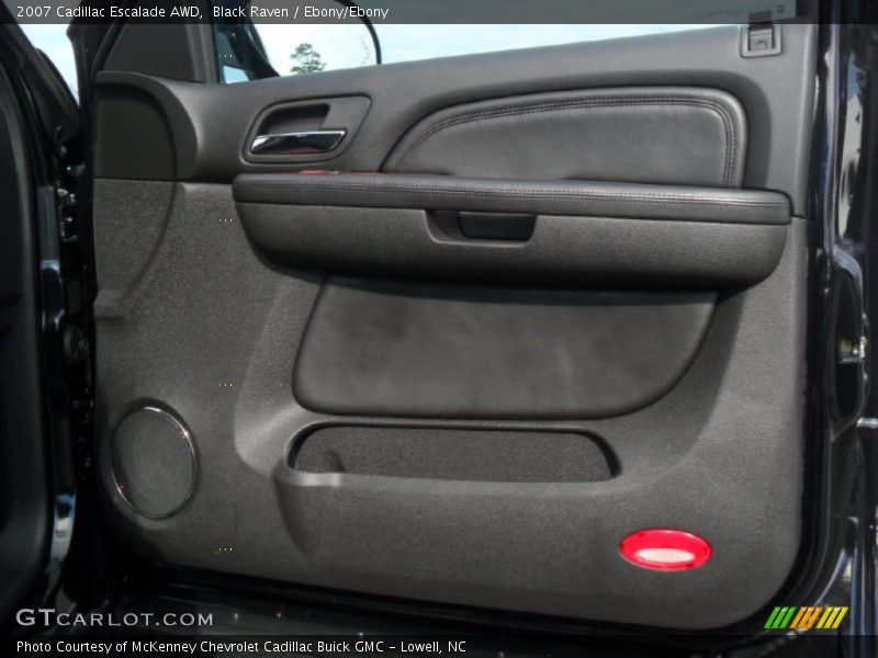 Black Raven / Ebony/Ebony 2007 Cadillac Escalade AWD