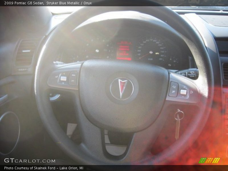 Stryker Blue Metallic / Onyx 2009 Pontiac G8 Sedan