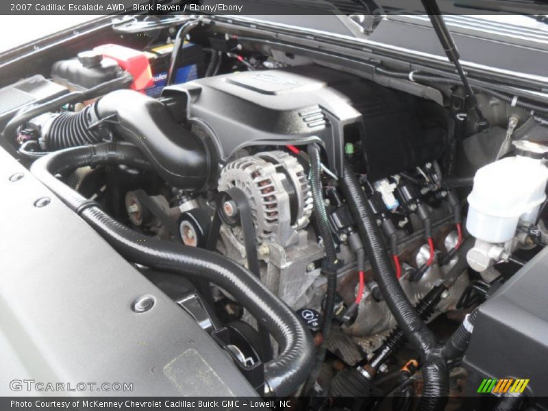 Black Raven / Ebony/Ebony 2007 Cadillac Escalade AWD