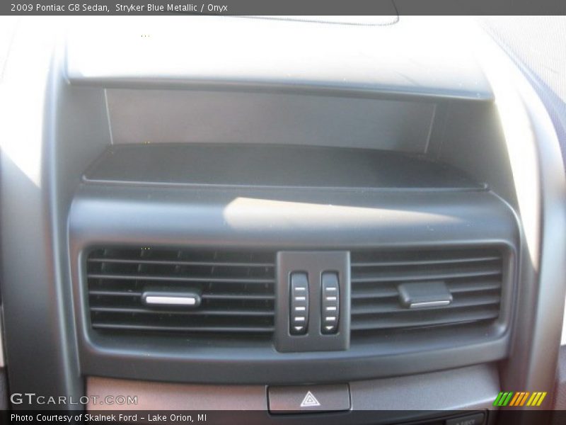 Stryker Blue Metallic / Onyx 2009 Pontiac G8 Sedan