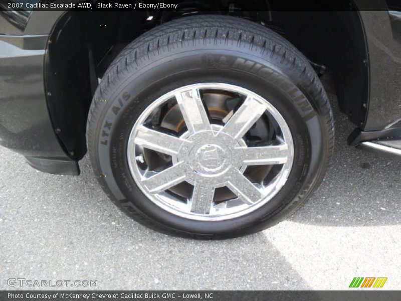 Black Raven / Ebony/Ebony 2007 Cadillac Escalade AWD