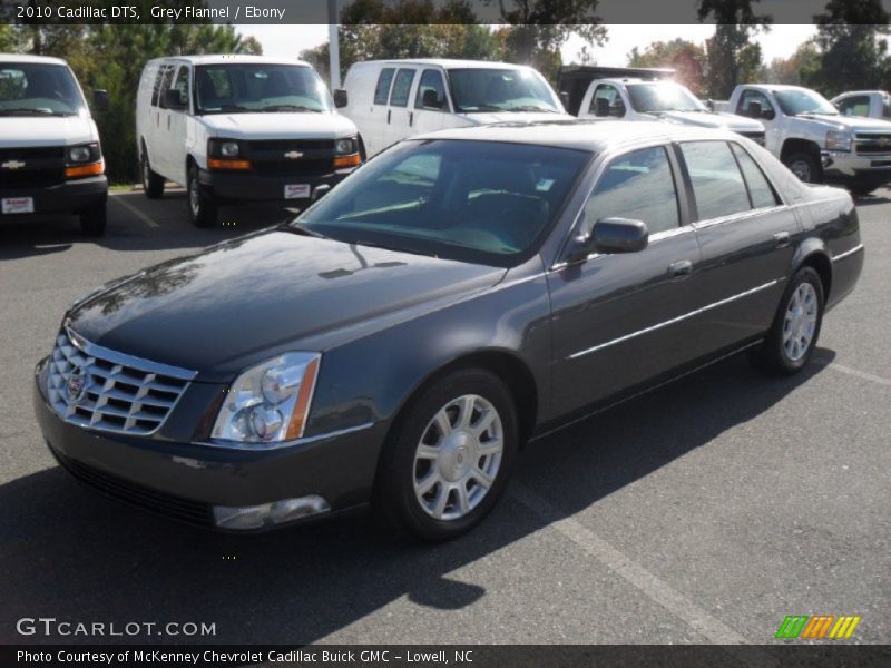 Grey Flannel / Ebony 2010 Cadillac DTS