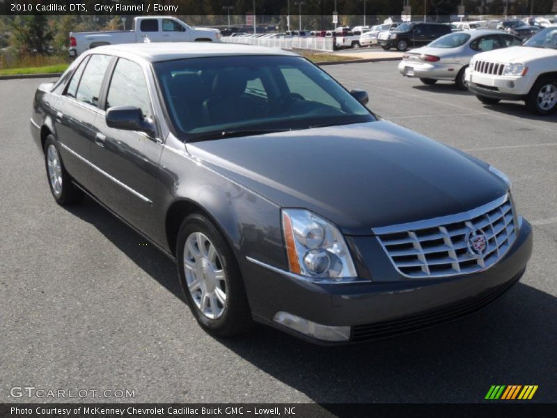 Grey Flannel / Ebony 2010 Cadillac DTS
