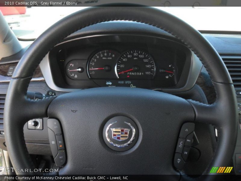 Grey Flannel / Ebony 2010 Cadillac DTS