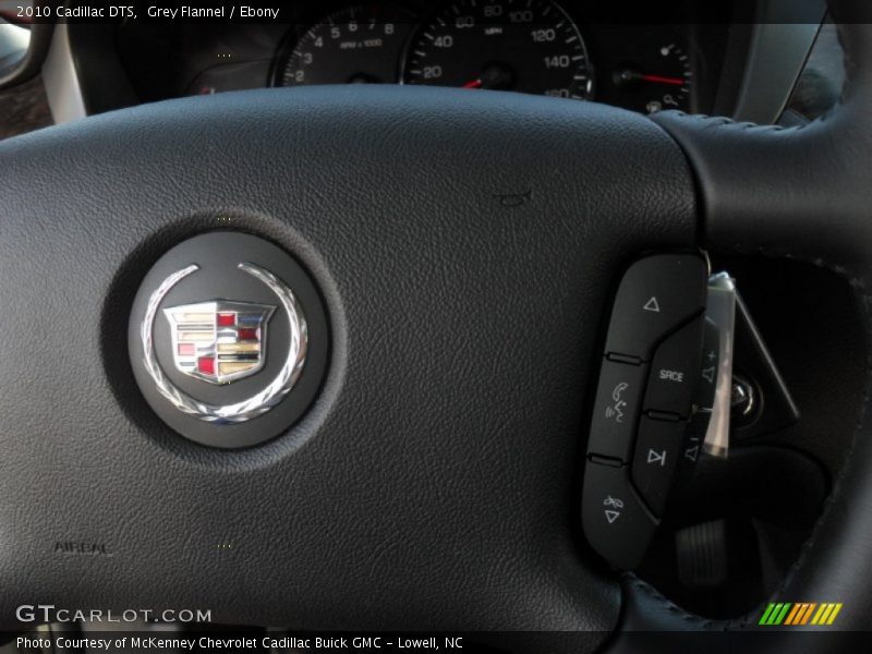 Grey Flannel / Ebony 2010 Cadillac DTS