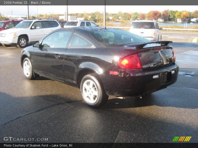 Black / Ebony 2009 Pontiac G5