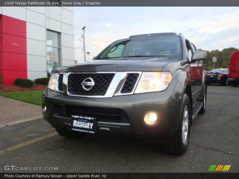 Storm Gray / Graphite 2008 Nissan Pathfinder SE 4x4