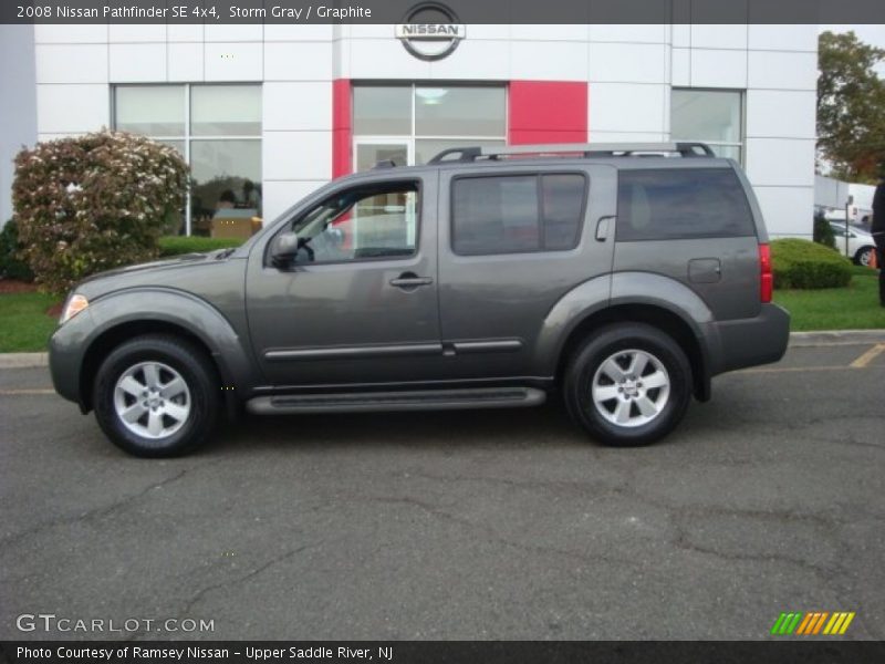 Storm Gray / Graphite 2008 Nissan Pathfinder SE 4x4