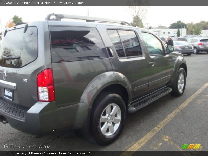 Storm Gray / Graphite 2008 Nissan Pathfinder SE 4x4