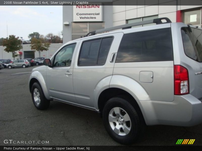 Silver Lightning / Graphite 2008 Nissan Pathfinder S 4x4