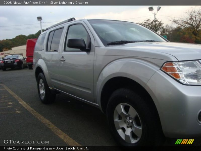 Silver Lightning / Graphite 2008 Nissan Pathfinder S 4x4