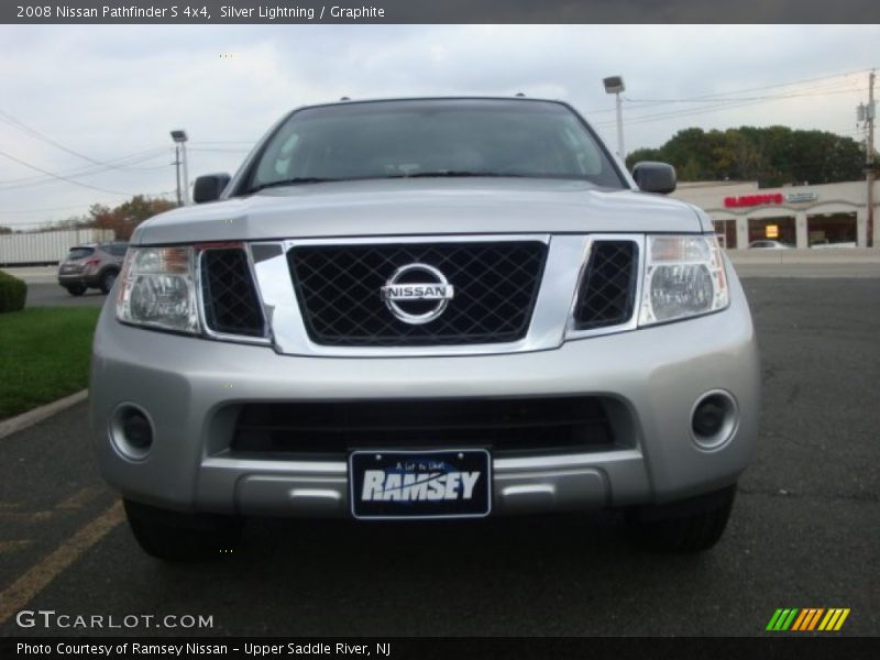 Silver Lightning / Graphite 2008 Nissan Pathfinder S 4x4
