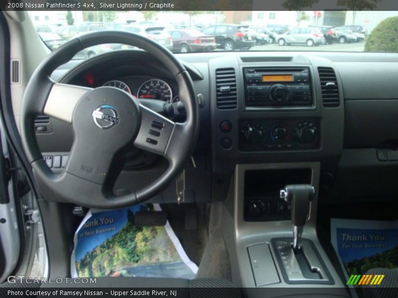 Silver Lightning / Graphite 2008 Nissan Pathfinder S 4x4