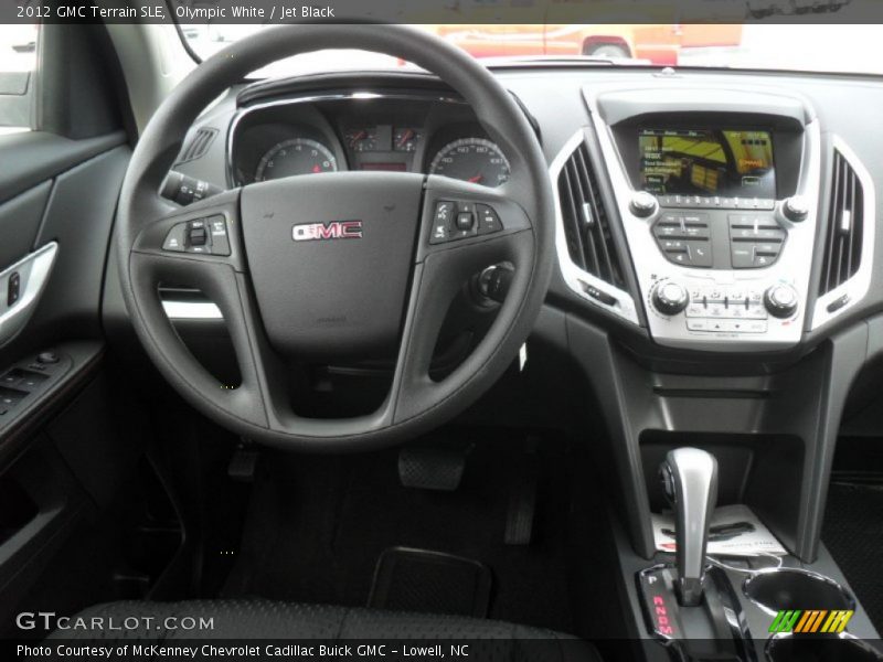 Olympic White / Jet Black 2012 GMC Terrain SLE