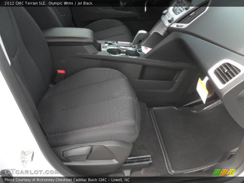 Olympic White / Jet Black 2012 GMC Terrain SLE