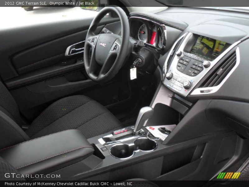 Olympic White / Jet Black 2012 GMC Terrain SLE