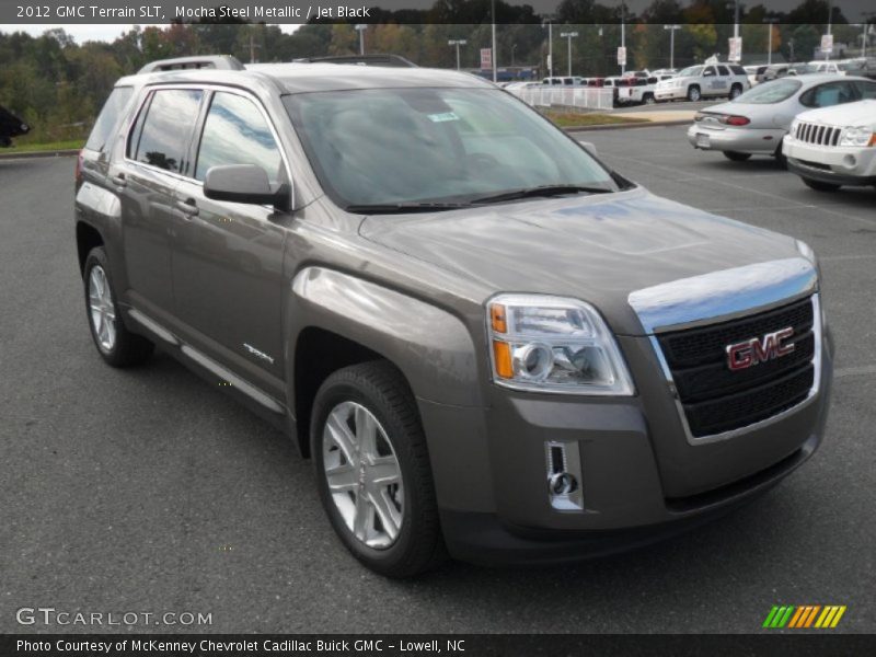 Mocha Steel Metallic / Jet Black 2012 GMC Terrain SLT