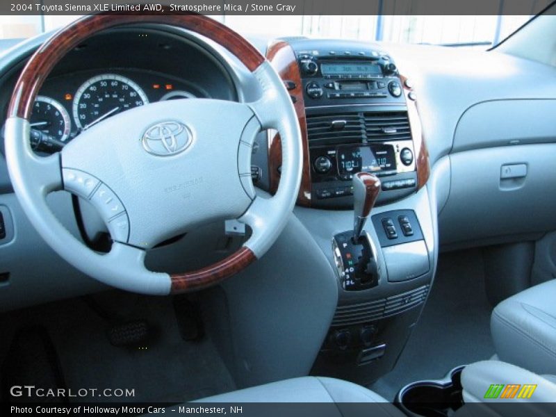 Stratosphere Mica / Stone Gray 2004 Toyota Sienna XLE Limited AWD