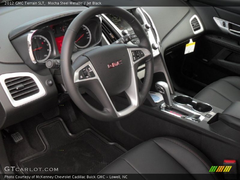 Mocha Steel Metallic / Jet Black 2012 GMC Terrain SLT