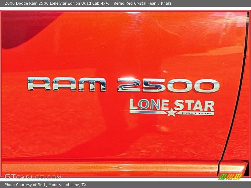 2006 Ram 2500 Lone Star Edition Quad Cab 4x4 Logo