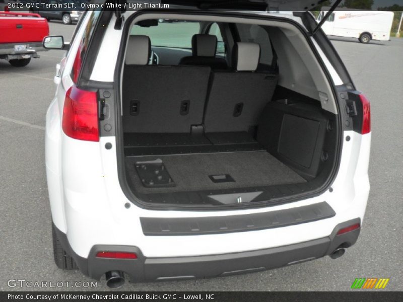 Olympic White / Light Titanium 2012 GMC Terrain SLT