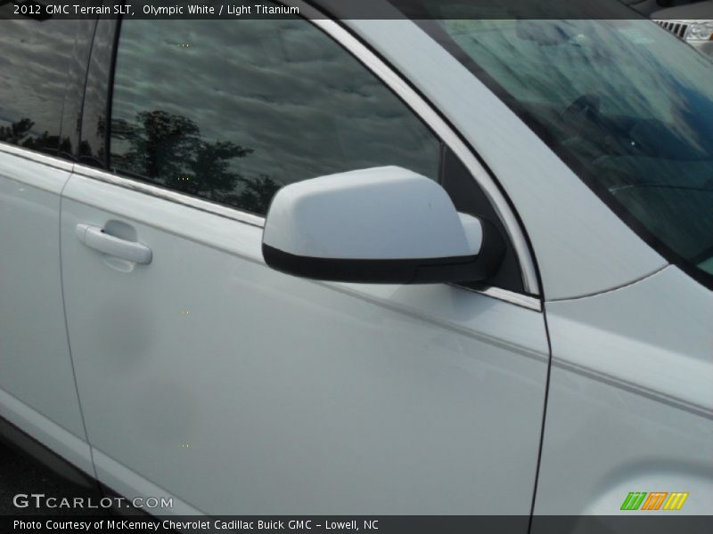 Olympic White / Light Titanium 2012 GMC Terrain SLT
