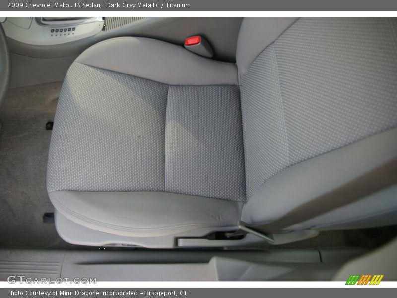 Dark Gray Metallic / Titanium 2009 Chevrolet Malibu LS Sedan