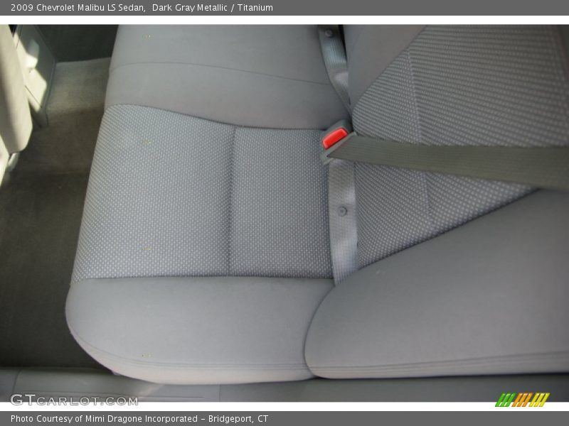 Dark Gray Metallic / Titanium 2009 Chevrolet Malibu LS Sedan